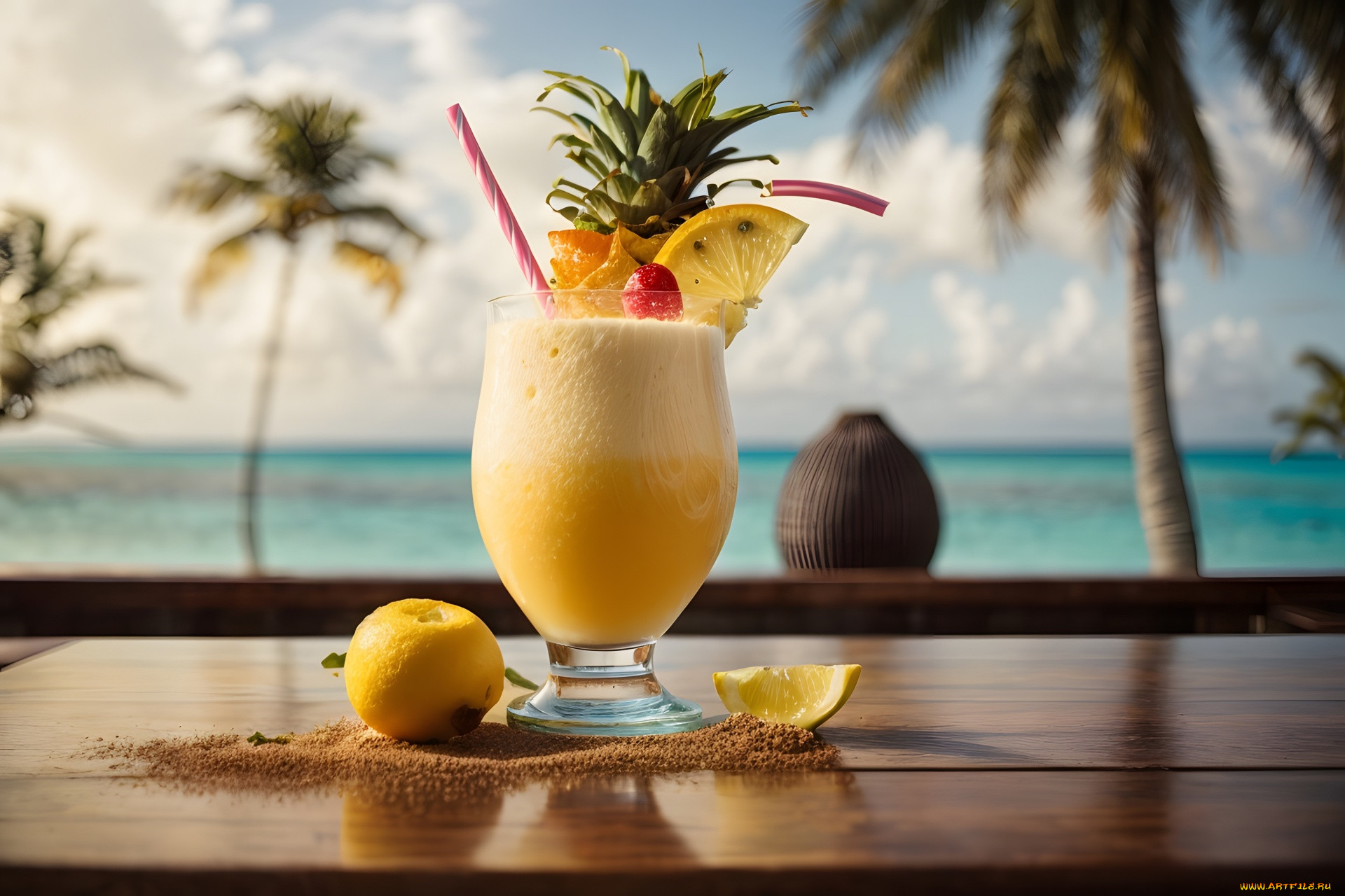 3 , -, food, pina, colada